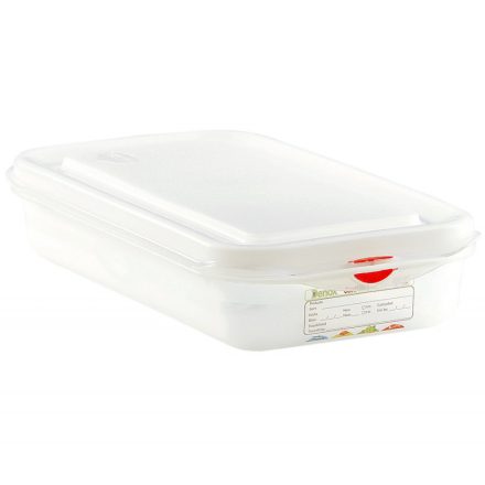 Denox GN edény 1/3 100 mm 4 liter ételtároló légmentesen záró fedővel