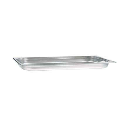 GN edény 1/1 10 mm 1,5 literes sütőtepsi - Profi rozsdamentes kivitel - Prémium választás