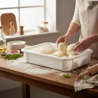 Pizza Kelesztő Doboz - Pizzatészta Kelesztőláda 30x40x7,5 cm