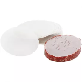   Elválasztó korong (0080) hamburgerhúshoz, kerek, 10 cm, 1000 db/csomag