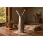 Habszifon, 1000 ml, rozsdamentes