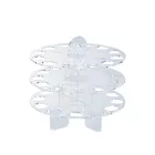 Macaron állvány, 24,7x23,2 cm, plexi