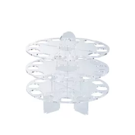 Macaron állvány, 24,7x23,2 cm, plexi