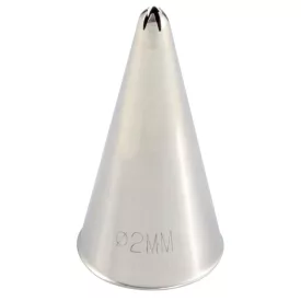 Zárt csillagcső (BC320), 2 mm, csillag alakú nyílás