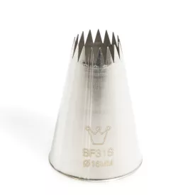 Csillagcső (BF318), 16 mm, francia csillag