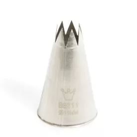 Csillagcső 11 mm rozsdamentes (BS111)