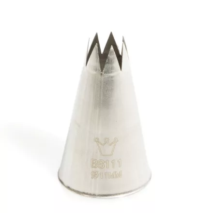 Csillagcső 11 mm rozsdamentes (BS111)