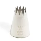 18 mm-es rozsdamentes csillagcső, Martellato cukrászati díszítőeszköz