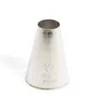 Habcső (BT217), 17 mm, rozsdamentes