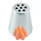 Dekorcső (0001), 23 mm, rozsdamentes