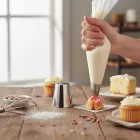 Cukorvirág cső (0004), rozsdamentes