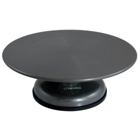 Tortaállvány, forgatható, 30 cm, alumínium