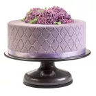 Tortaállvány, forgatható, 30 cm, alumínium