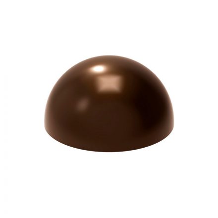 Bonbon félgömb csokoládéforma (MA5001), 275x175 mm, polikarbonát