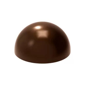   Bonbon félgömb csokoládéforma (MA5005), 275x175 mm, polikarbonát