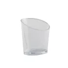 Greek 50 ml átlátszó műanyag tégely szószokhoz és előételekhez
