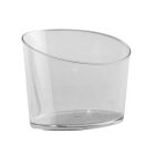Greek 190 ml átlátszó pohárkrém tégely desszertekhez