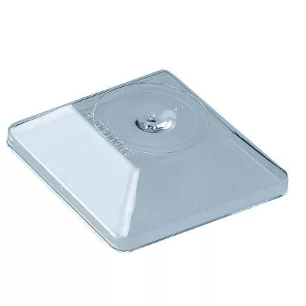 Square 175 ml tégelyhez illeszkedő átlátszó fedő