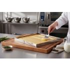 Sütőkeret, állítható téglalap, 50 mm, rozsdamentes