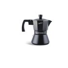 CaféSí kotyogós kávéfőző, 6 személyes, fekete