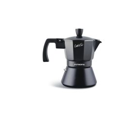 CaféSí kotyogós kávéfőző, 6 személyes, fekete