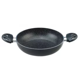   Prémium Bio Stone Szeletsütő Serpenyő - 24 cm, Környezetbarát és Tartós