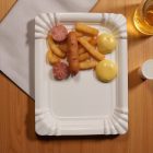 Papírtálca 110×170 mm – 500 db-os magyar gyártmány, eldobható tálalóeszköz