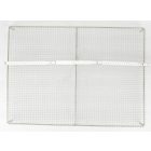 Gitterrács cukrászati 450*620 mm rozsdamentes