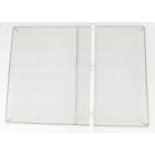 Gitterrács cukrászati 450*620 mm rozsdamentes