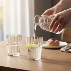 Norvege vizespohár 250 ml, temperált,  sorolható