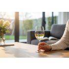 CHARLIE fehérboros kristály pohár 350 ml