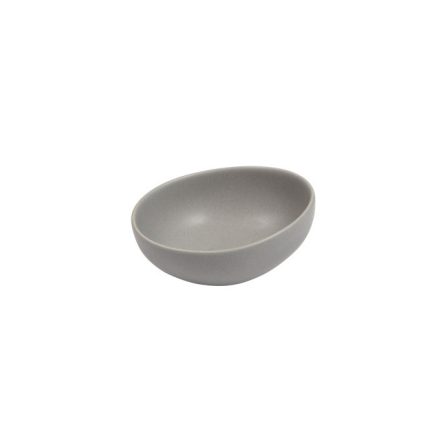 FANCY HOME Stones szürke tálka, 11 cm, 0,15 l, kerámia, természetes stílusú kis tálalóedény