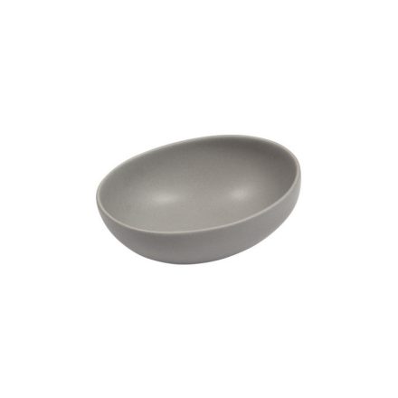 FANCY HOME Stones 6 darabos szürke kerámia tálkaszett, 15 cm, 0,38 liter