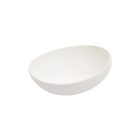 FANCY HOME Stones fehér kerámia tálka, 21 cm, 0,75 liter, nagyméretű tálalóedény