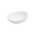 FANCY HOME Stones Tálka 21 cm, 0,75 literes, fehér, kerámia