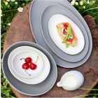 FANCY HOME Stones Tálka 21 cm, 0,75 literes, fehér, kerámia