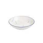 Mikado FRESCO porcelán mélytányér szett, 21 cm, 6 db, karakteres mintás, modern megjelenéssel