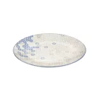 Daisy FRESCO 6 darabos porcelán lapostányér szett, 27 cm, virágos mintás, modern kivitel