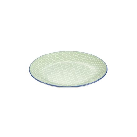 Barley FRESCO porcelán desszertes tányér szett, 21 cm, 6 db, letisztult mintázattal, modern stílusban