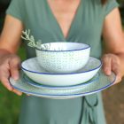 FRESCO desszertes tányér ø 21 cm, Barley, porcelán