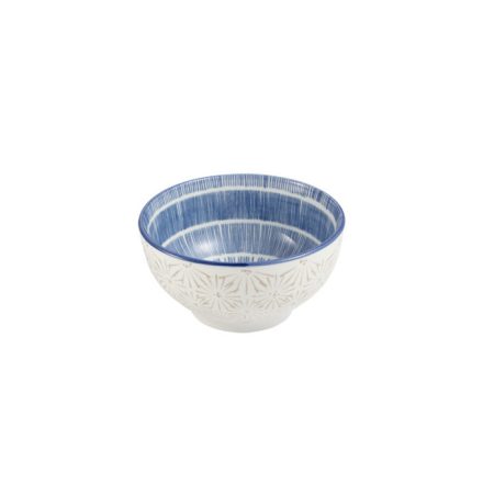 Mikado FRESCO porcelán tálka szett, 13 cm, 0,45 liter, 6 db, modern mintával