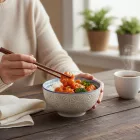 FRESCO tálka ø 13 cm, 0,45 literes, Mikado, porcelán