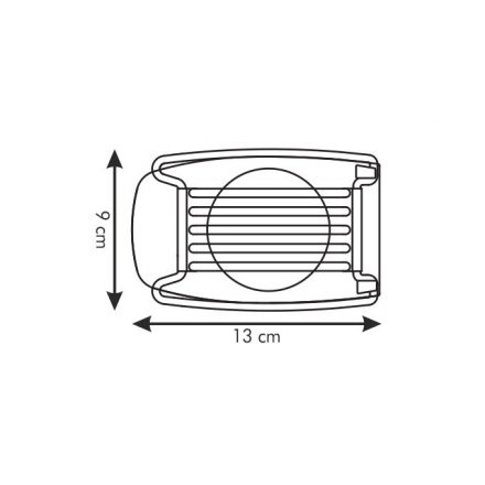 Tojásszeletelő, 13x9 cm, Presto