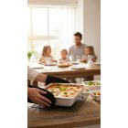 Sütőtál, 40x26x7,5 cm, Gusto