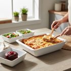 Sütőtál, 40x26x7,5 cm, Gusto