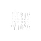 Dekoráló eszköz készlet, 6 db, Delícia