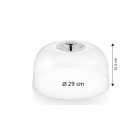 Ételbúra, kerek, 29 cm, Delícia