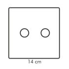 Hűtőlap fedős tálcákhoz, 14 cm, Delícia