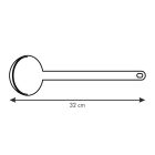 Merőkanál, 32 cm, 150 ml, Space Line