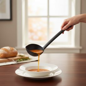 Sarok merőkanál, 32 cm, 150 ml, Space Line